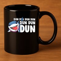 Jeff The Supper Hero Jeff Shark The Land Gaming 11oz C Handle Ceramic Mug