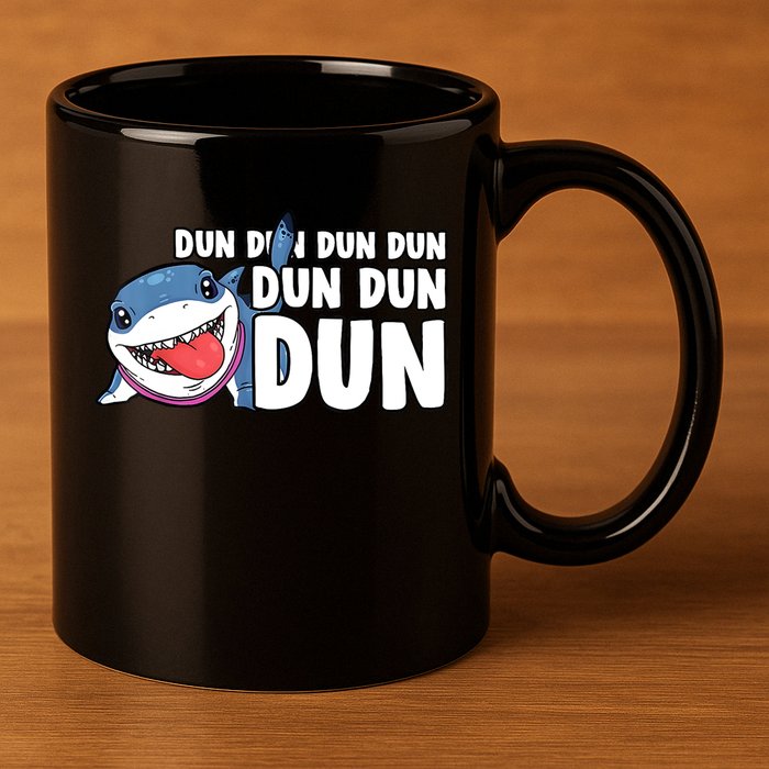 Jeff The Supper Hero Jeff Shark The Land Gaming 11oz C Handle Ceramic Mug