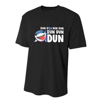 Jeff The Supper Hero Jeff Shark The Land Gaming Youth Performance Sprint T-Shirt