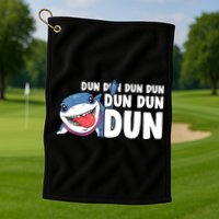 Jeff The Supper Hero Jeff Shark The Land Gaming Golf Towel