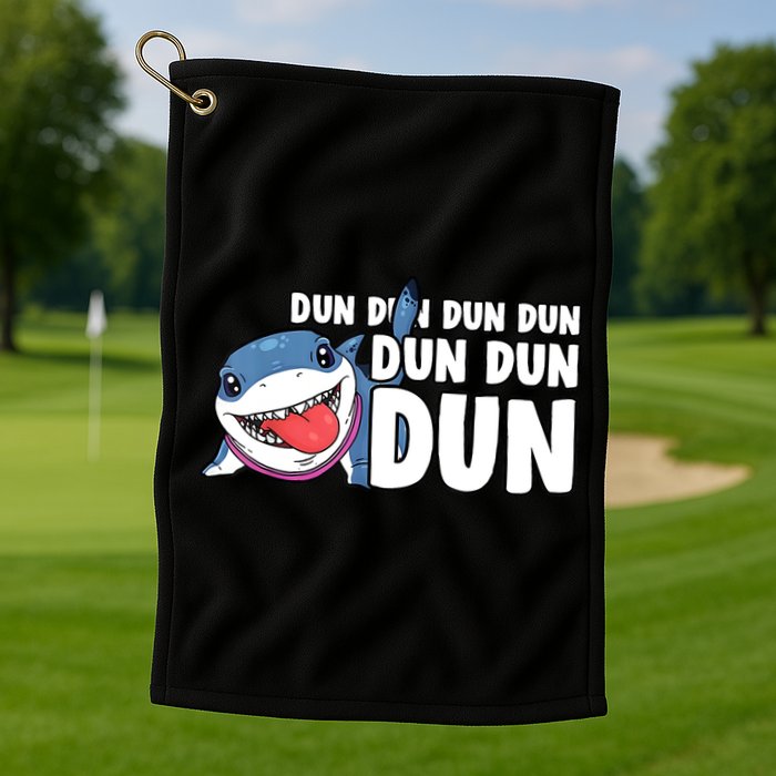 Jeff The Supper Hero Jeff Shark The Land Gaming Golf Towel