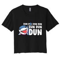 Jeff The Supper Hero Jeff Shark The Land Gaming Crop Top