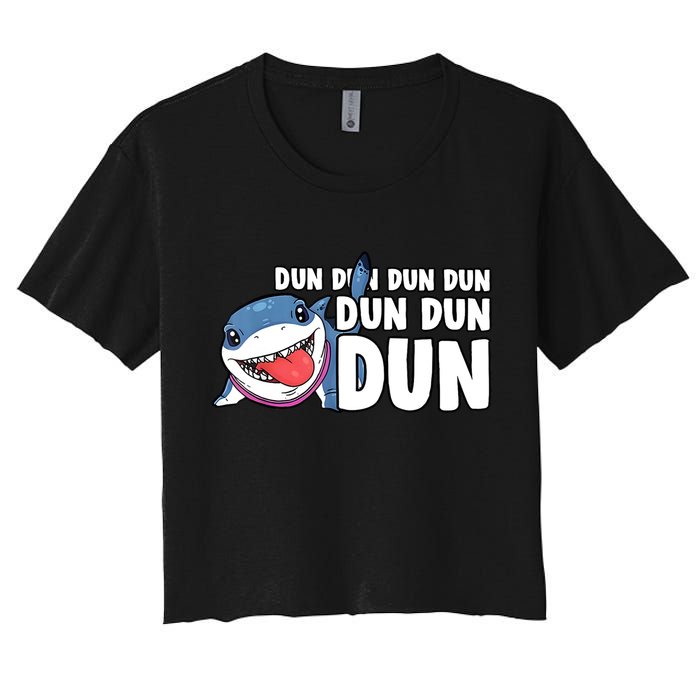 Jeff The Supper Hero Jeff Shark The Land Gaming Crop Top