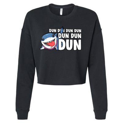 Jeff The Supper Hero Jeff Shark The Land Gaming Cropped Pullover Crew
