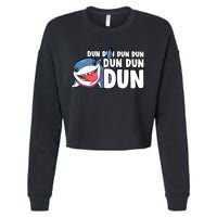 Jeff The Supper Hero Jeff Shark The Land Gaming Cropped Pullover Crew