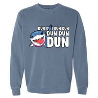 Jeff The Supper Hero Jeff Shark The Land Gaming Garment-Dyed Sweatshirt