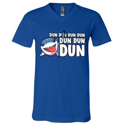 Jeff The Supper Hero Jeff Shark The Land Gaming V-Neck T-Shirt