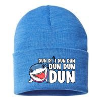 Jeff The Supper Hero Jeff Shark The Land Gaming Sustainable Knit Beanie