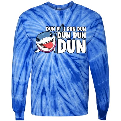 Jeff The Supper Hero Jeff Shark The Land Gaming Tie-Dye Long Sleeve Shirt
