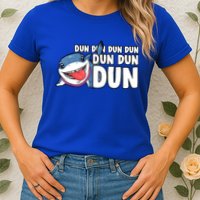 Jeff The Supper Hero Jeff Shark The Land Gaming Womens T-Shirt