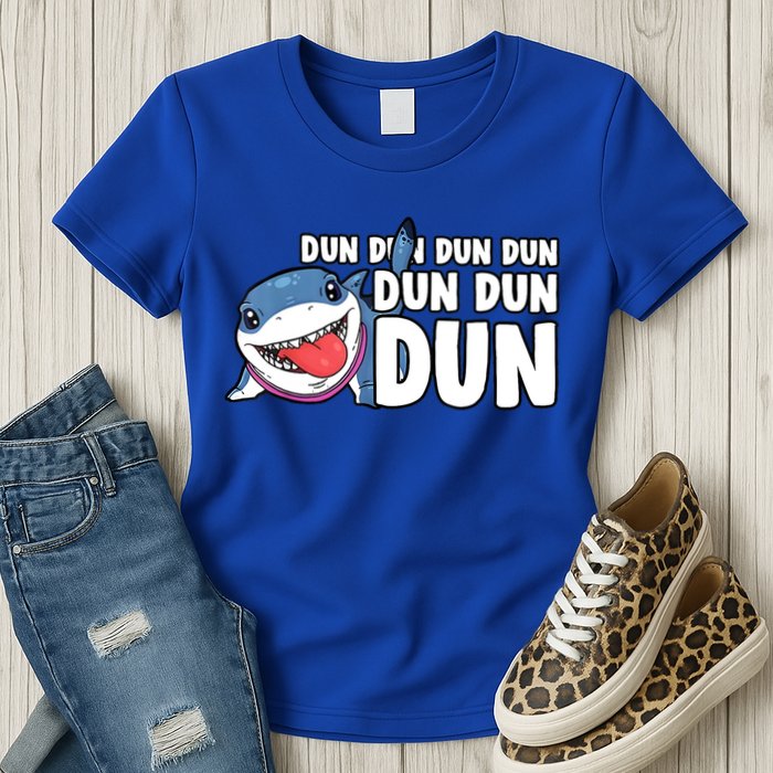 Jeff The Supper Hero Jeff Shark The Land Gaming Womens T-Shirt
