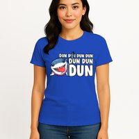 Jeff The Supper Hero Jeff Shark The Land Gaming Womens T-Shirt