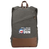 Jeff The Supper Hero Jeff Shark The Land Gaming Cotton Canvas Backpack