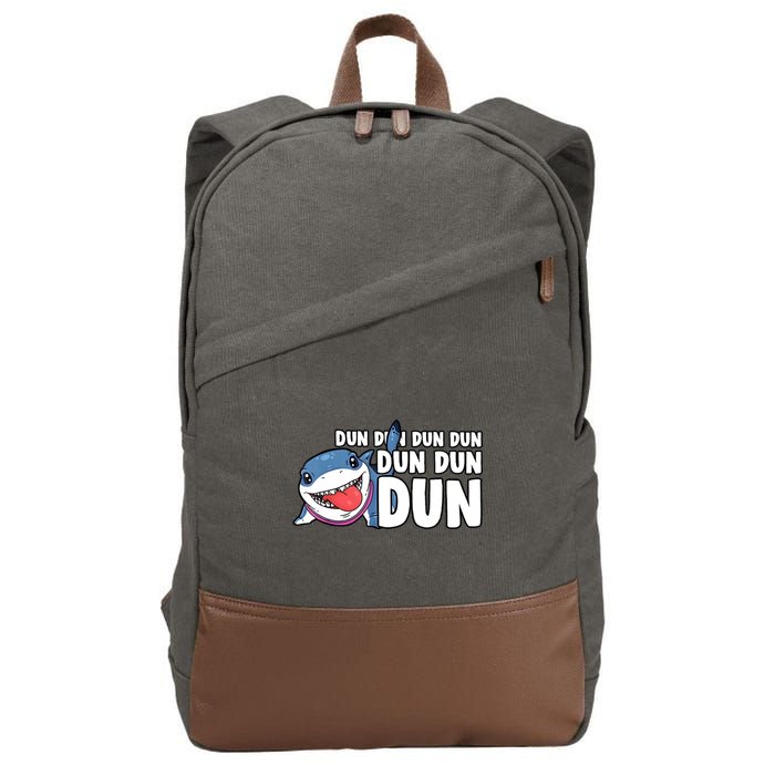 Jeff The Supper Hero Jeff Shark The Land Gaming Cotton Canvas Backpack