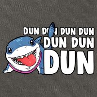 Jeff The Supper Hero Jeff Shark The Land Gaming Cotton Canvas Backpack