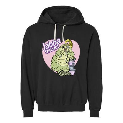 Jabba The Slut Garment-Dyed Fleece Hoodie