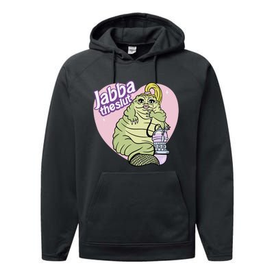 Jabba The Slut Performance Fleece Hoodie