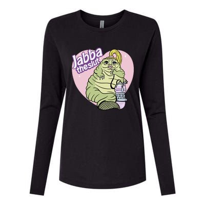 Jabba The Slut Womens Cotton Relaxed Long Sleeve T-Shirt