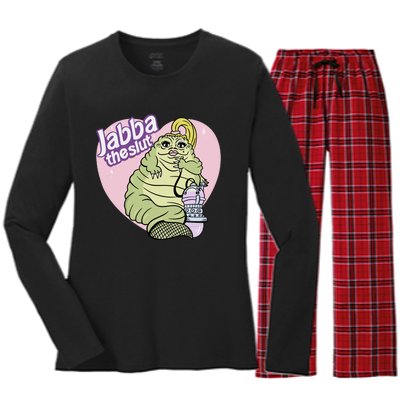 Jabba The Slut Women's Long Sleeve Flannel Pajama Set 