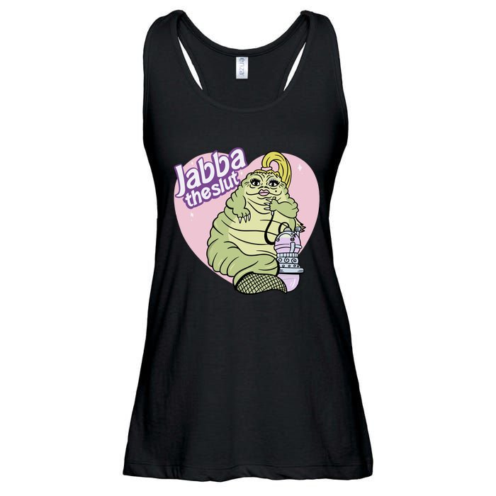 Jabba The Slut Ladies Essential Flowy Tank