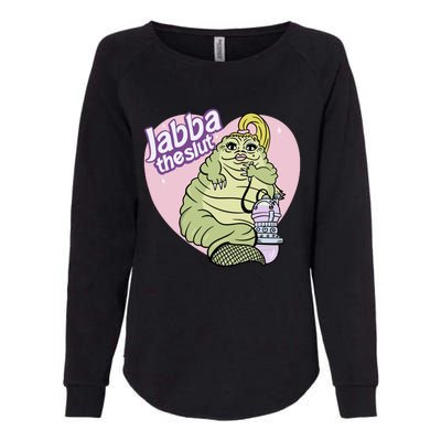 Jabba The Slut Womens California Wash Sweatshirt