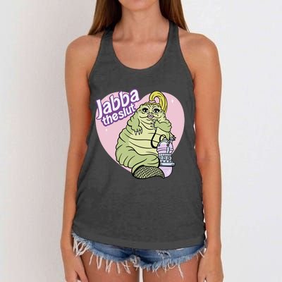 Jabba The Slut Women's Knotted Racerback Tank