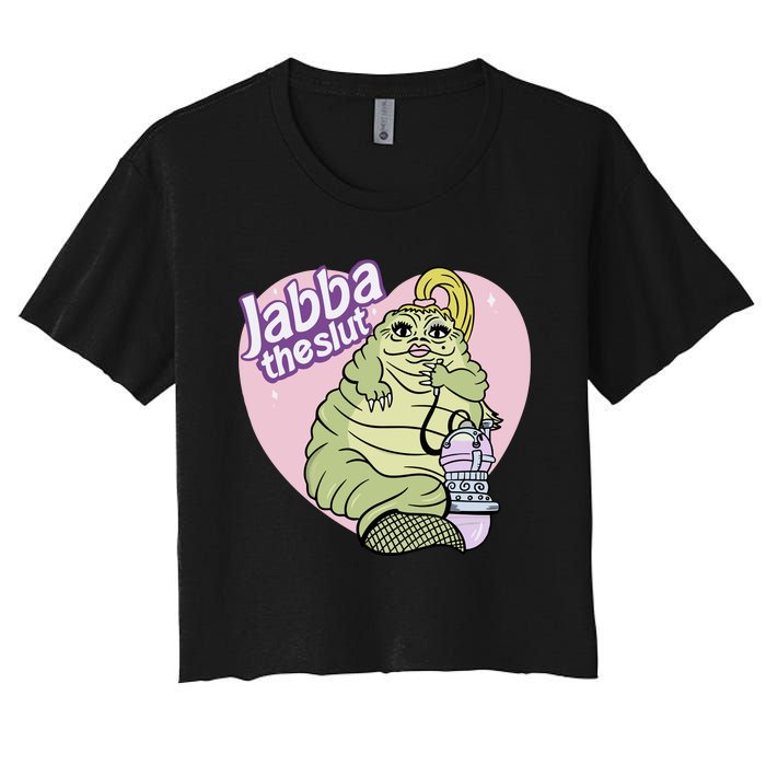 Jabba The Slut Women's Crop Top Tee