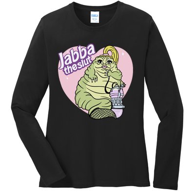 Jabba The Slut Ladies Long Sleeve Shirt