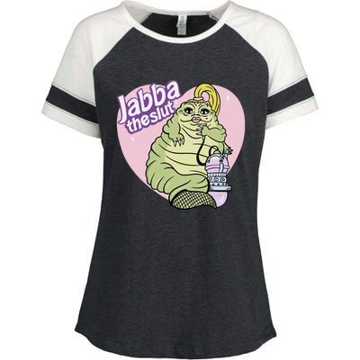 Jabba The Slut Enza Ladies Jersey Colorblock Tee