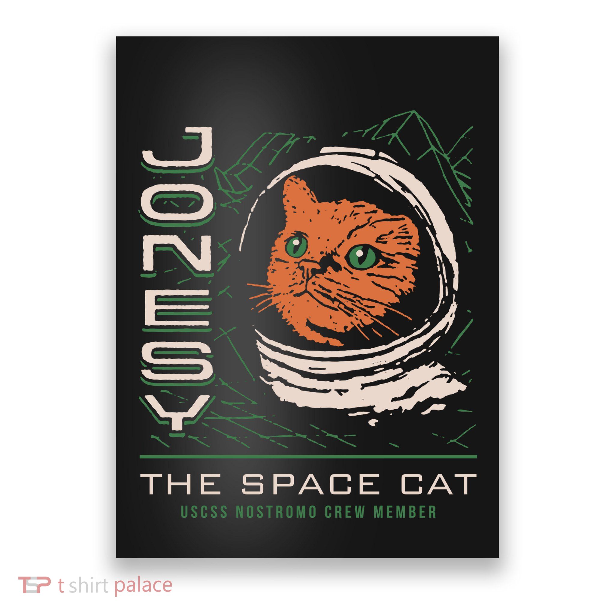 Jonesy The Space Cat Poster