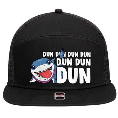 Jeff The Supper Hero Jeff Shark The Land Gaming 7 Panel Mesh Trucker Snapback Hat