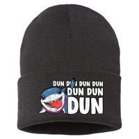 Jeff The Supper Hero Jeff Shark The Land Gaming Sustainable Knit Beanie