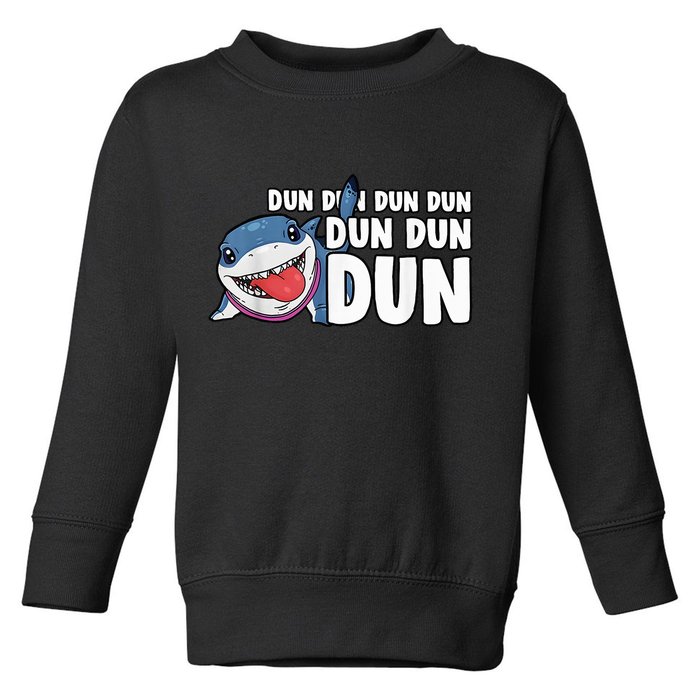 Jeff The Supper Hero Jeff Shark The Land Gaming Toddler Sweatshirt