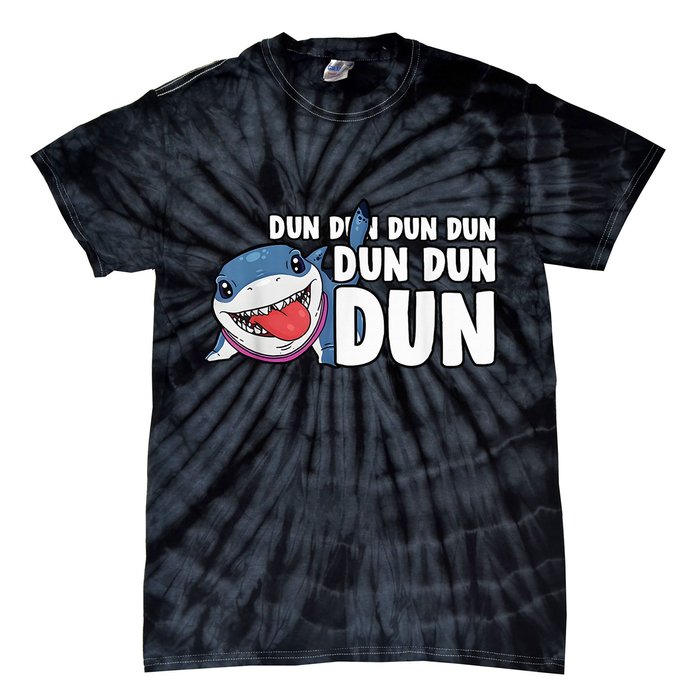 Jeff The Supper Hero Jeff Shark The Land Gaming Tie-Dye T-Shirt