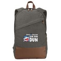 Jeff The Supper Hero Jeff Shark The Land Gaming Cotton Canvas Backpack