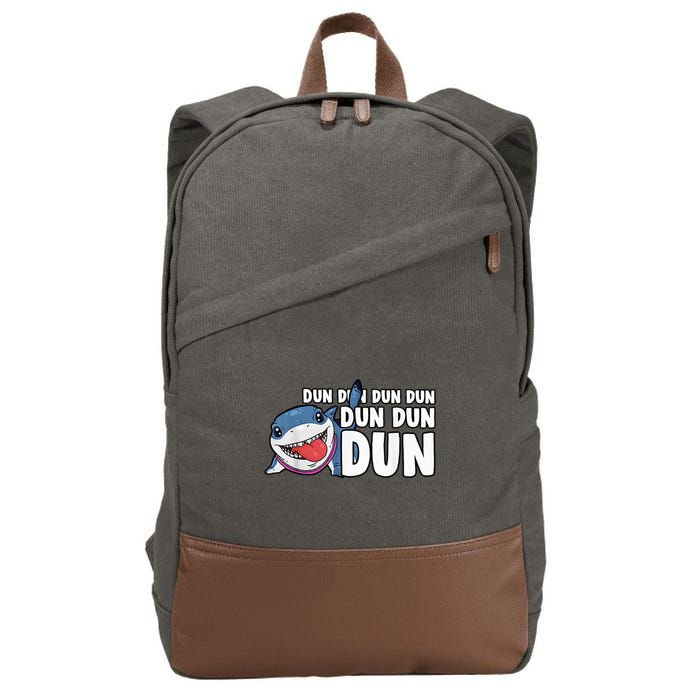 Jeff The Supper Hero Jeff Shark The Land Gaming Cotton Canvas Backpack