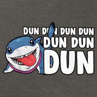 Jeff The Supper Hero Jeff Shark The Land Gaming Cotton Canvas Backpack