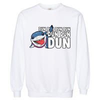 Jeff The Supper Hero Jeff Shark The Land Gaming Garment-Dyed Sweatshirt