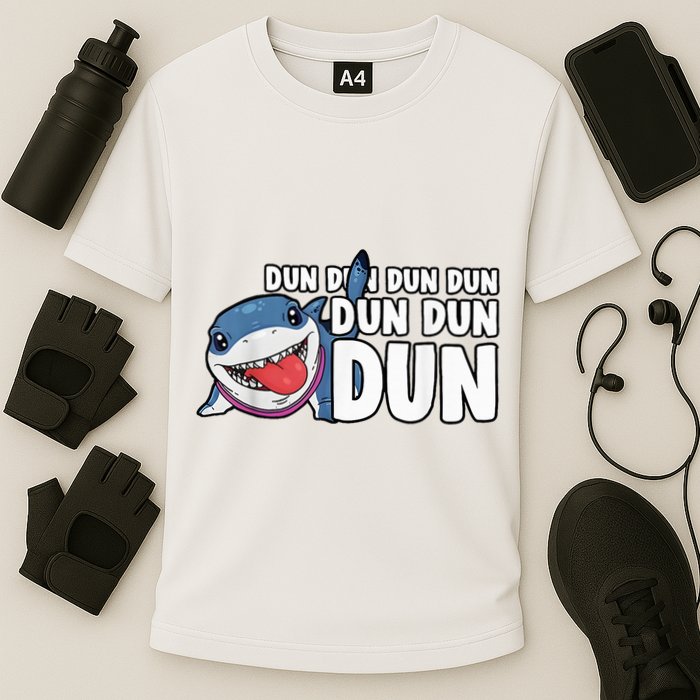 Jeff The Supper Hero Jeff Shark The Land Gaming Performance Shirt