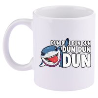Jeff The Supper Hero Jeff Shark The Land Gaming 11oz C Handle Ceramic Mug