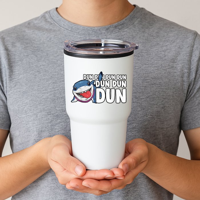 Jeff The Supper Hero Jeff Shark The Land Gaming Tumbler