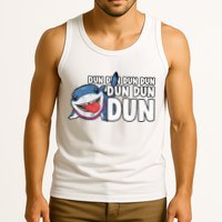 Jeff The Supper Hero Jeff Shark The Land Gaming Tank Top