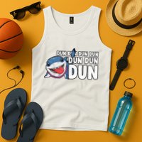 Jeff The Supper Hero Jeff Shark The Land Gaming Tank Top