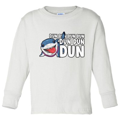 Jeff The Supper Hero Jeff Shark The Land Gaming Toddler Long Sleeve Shirt