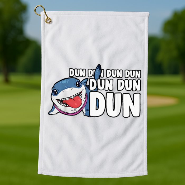 Jeff The Supper Hero Jeff Shark The Land Gaming Golf Towel