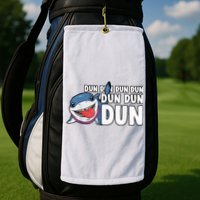 Jeff The Supper Hero Jeff Shark The Land Gaming Golf Towel