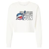 Jeff The Supper Hero Jeff Shark The Land Gaming Cropped Pullover Crew