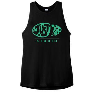 Just Tap Studio Wear Ladies PosiCharge Tri-Blend Wicking Tank