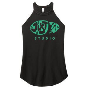 Just Tap Studio Wear Women's Perfect Tri Rocker Tank