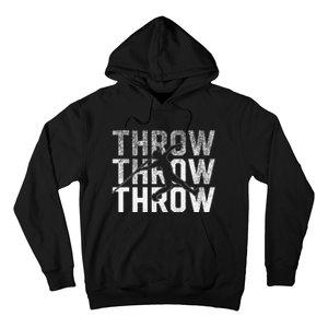 Javelin Throw Sports Thrower Athlete Track Hoodie